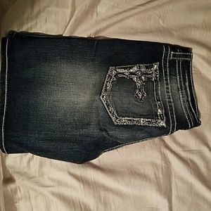 Miss Me Bermuda Shorts